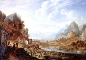Paysage De La Vallee Du Rhin