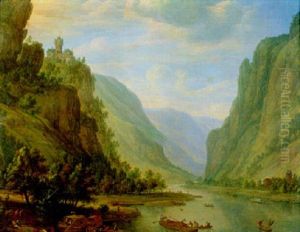 Paysage Des Bords Du Rhin