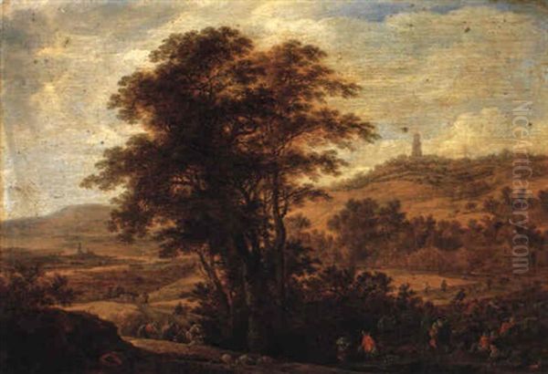 Capriccio Of The City Of Utrecht And The Dom Tower - view 1