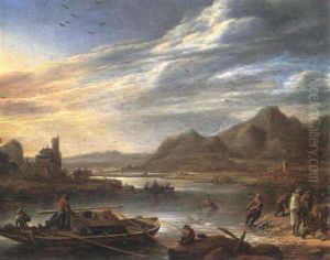 Idealisierte Fluslandschaft
