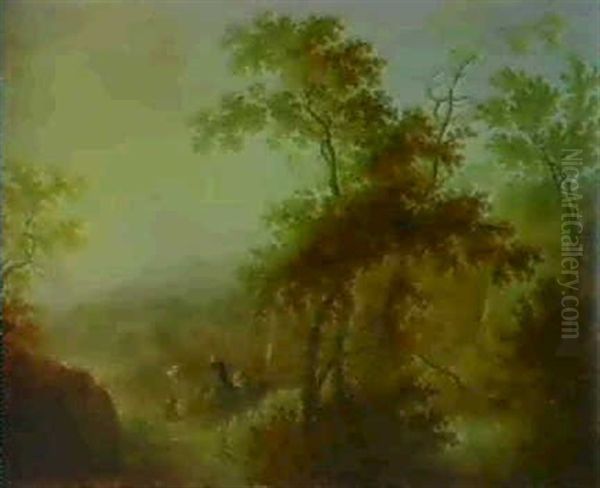 Sudliche Landschaft Mit Reitern - view 1