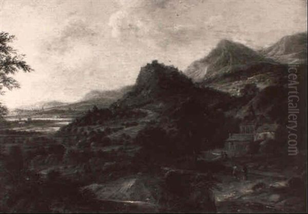An Extensive Mountain Landscape - view 1