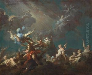 Allegory Of Time by Giovanni Camillo Sagrestani