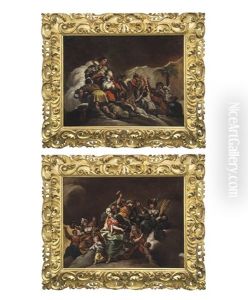 Allegorie Con Eroine Bibliche by Giovanni Camillo Sagrestani