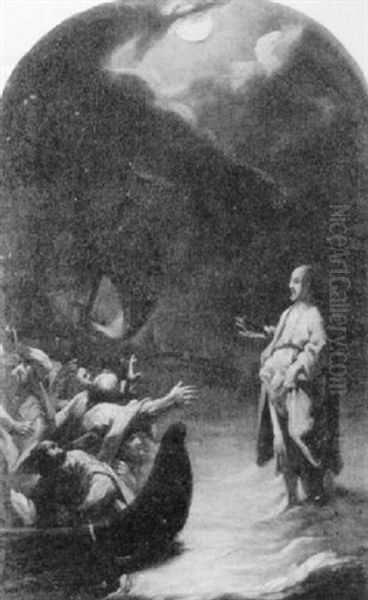 Christ Walking On The Water - view 1