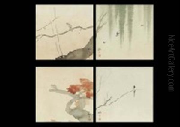Seasons Flower And Birds (4 Works) - view 1