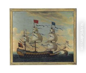 Hms Sovereign Of The Seas, In Choppy Waters