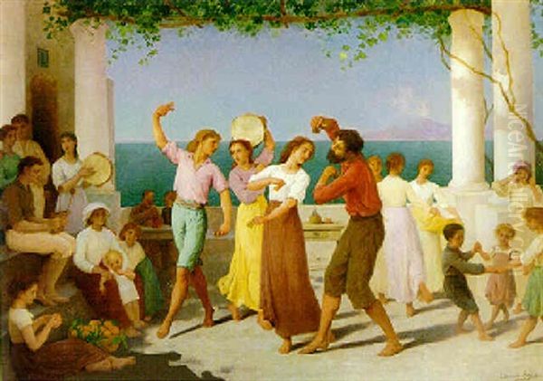 The Danse Of The Tarentelle, Naples - view 1