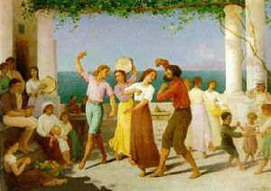 The Danse Of The Tarentelle, Naples