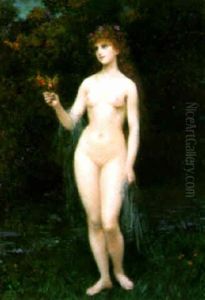 Nude On The River Bank