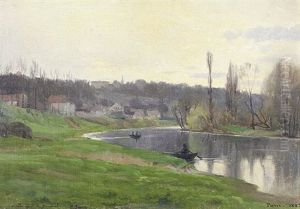 Bord De Seine, Bas Meudon, Etude D'hiver, 1882