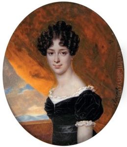 Portrait De Madame Danloux Nee Anica Hua Portrait De Madame Danloux Nee Anica Hua