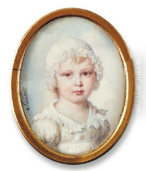 Portrait De Jeune Fille En Bonnet De Dentelle - view 1