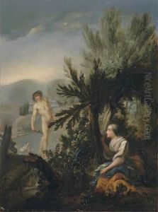 Le Cas De Conscience by Gabriel Jacques de Saint-Aubin
