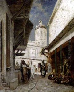Promeneurs Et Echoppes