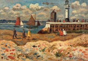 Le Bout De La Jetee A Honfleur