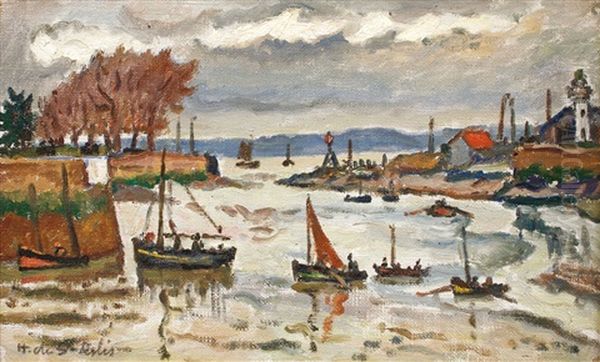 Sortie Du Port De Honfleur - view 1