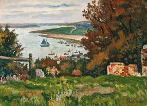 Vue De La Cote De Grace by Henri Lienard De Saint-Delis