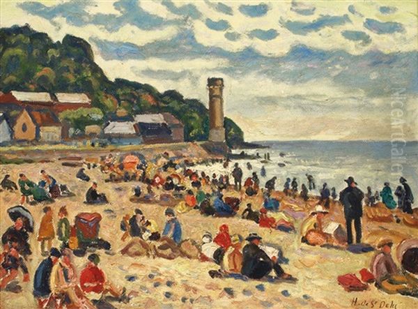 La Plage De Honfleur - view 1