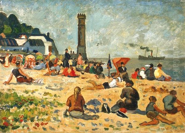 Scene De Plage - view 1