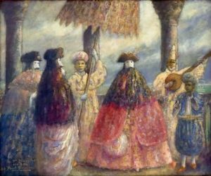 Le Bal De Venise by Joseph Saint-Germier