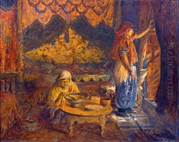 Scene D'interieur A Tunis - view 1