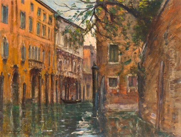 Palazzi An Einem Venezianischen Kanal - view 1
