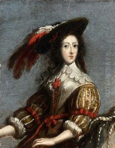 Portrait D'une Elegante by Jean de Saint-Igny