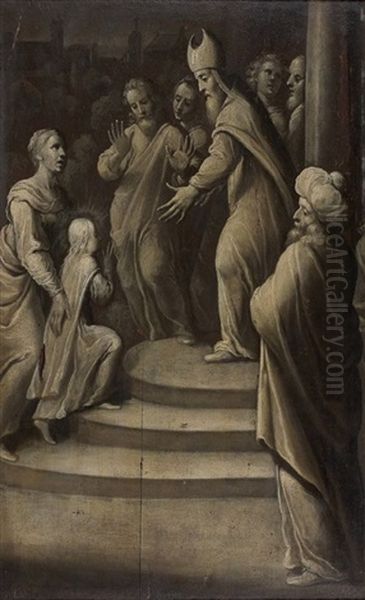 Presentation De La Vierge Au Temple - view 1