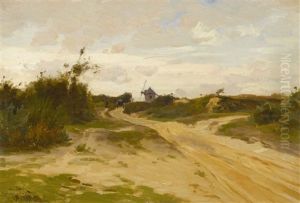 Paysage De Bouvron by Henri Saintin