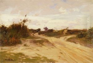 Bretonische Landschaft by Henri Saintin