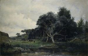 Paysage Anime by Henri Saintin