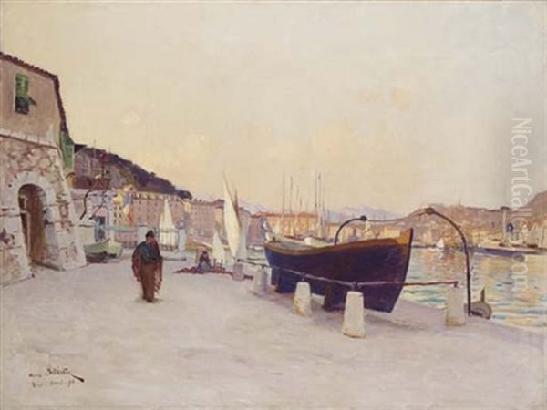 Matin De Peche Dans Le Vieux Port De Nice - view 1