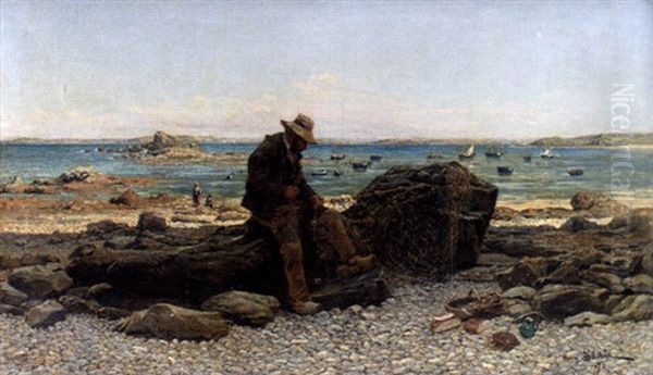 Strandlandskap, Frankrike - view 1