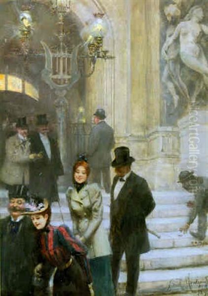 Entracte De Matinee A L'opera De Paris - view 1