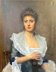 Portrait De Madame Raynouard Mere De Germaine