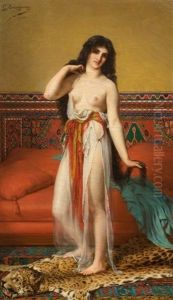 Odalisque by Gaston Casimir Saint-Pierre