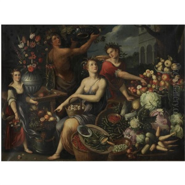 An Allegory With Bacchus And Ceres - view 1