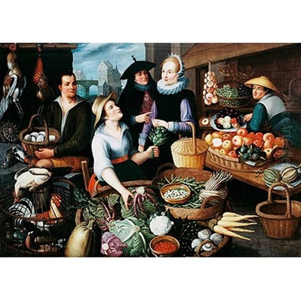 Escena De Mercado - view 1