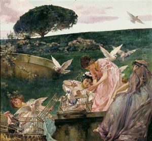 Falegoria De La Libertad by Emilio Sala y Frances