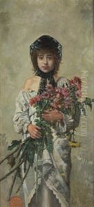 Nina Con Flores by Emilio Sala y Frances