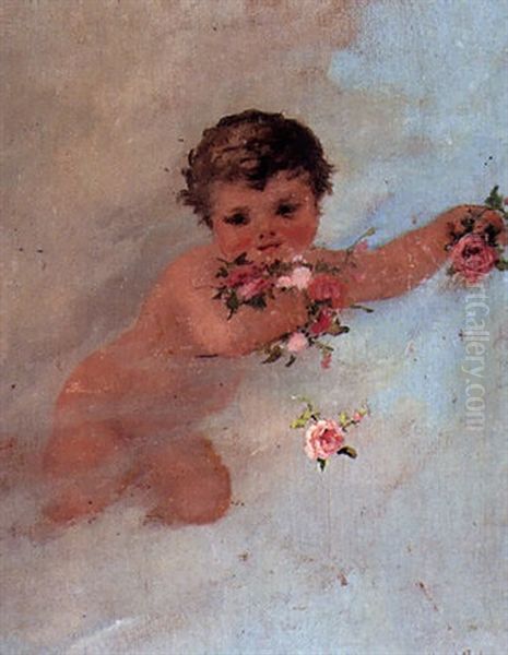 Querubin Con Rosas - view 1