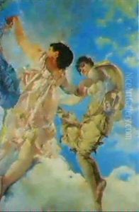 Escena Alegorica by Emilio Sala y Frances