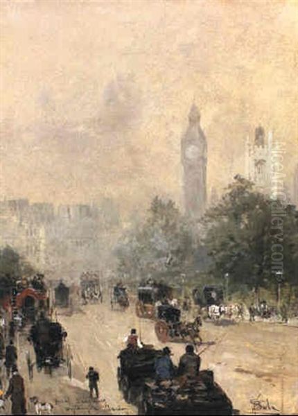Broad Sanctuary, Westminster, London - view 1