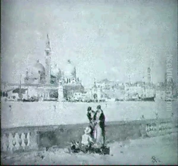 Utsikt Mot Markusplatsen, Venedig - view 1