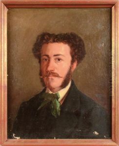 Portrait D'homme De Qualite by Eugenie Alexandrine Marie Salanson