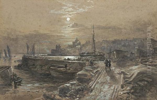 St Monans By Moonlight - view 1
