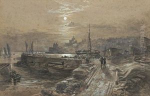 St Monans By Moonlight