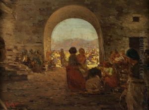 Arco Da Ribeira by Abel Salazar