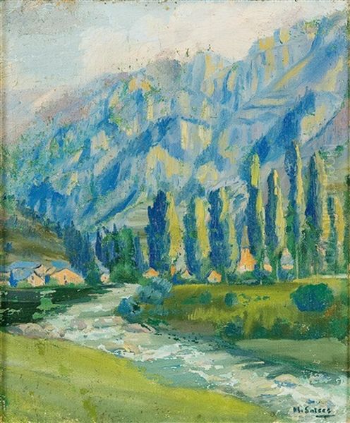 Paisaje Con Rio - view 1